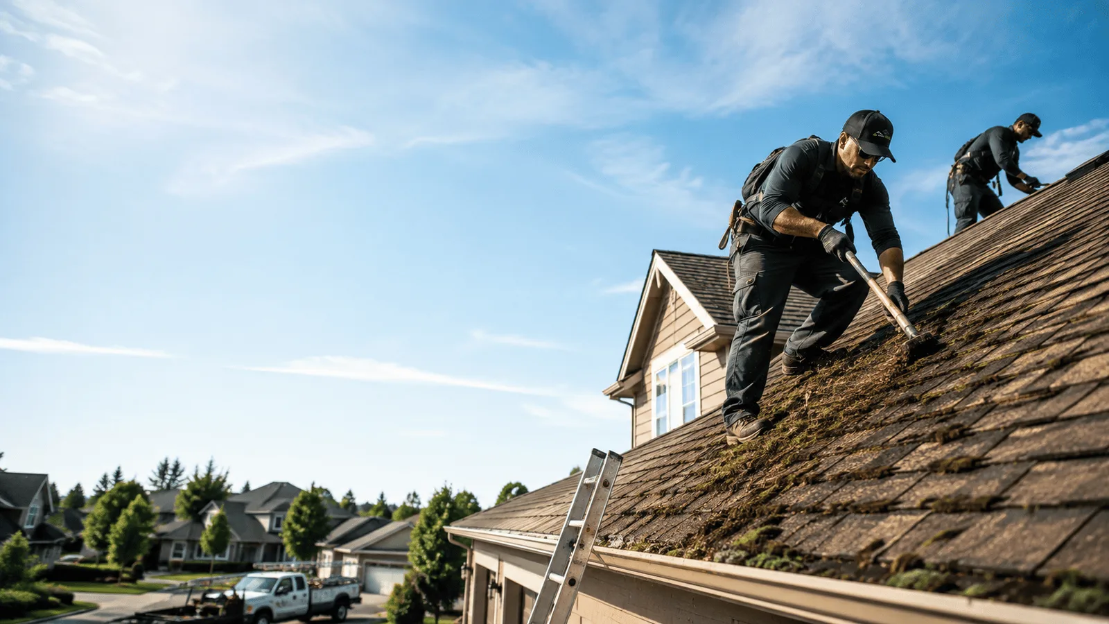 Roof Moss Removal in Devon, PA near me